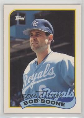 1989 Topps Traded - Box Set [Base] #12T - Bob Boone