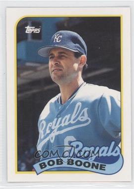 1989 Topps Traded - Box Set [Base] #12T - Bob Boone