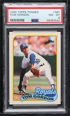 1989 Topps Traded - Box Set [Base] #38T - Tom Gordon [PSA 8 NM‑MT]