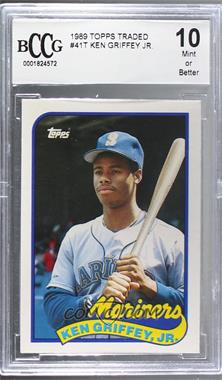 1989 Topps Traded - Box Set [Base] #41T - Ken Griffey Jr. [BCCG 10 Mint or Better]
