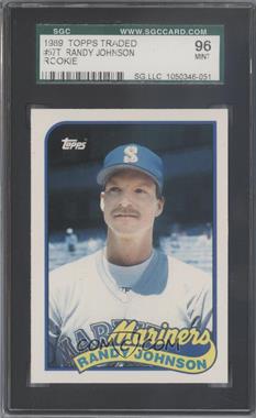 1989 Topps Traded - Box Set [Base] #57T - Randy Johnson [SGC 9 MINT]