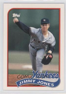 1989 Topps Traded - Box Set [Base] #58T - Jimmy Jones