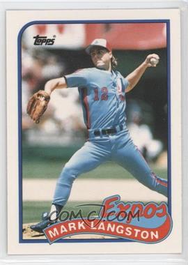 1989 Topps Traded - Box Set [Base] #66T - Mark Langston