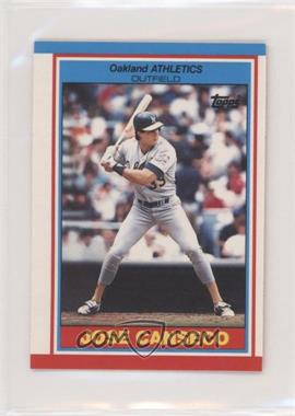 1989 Topps United Kingdom Minis - [Base] #12 - Jose Canseco