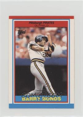 1989 Topps United Kingdom Minis - [Base] #5 - Barry Bonds