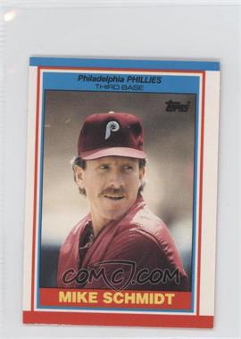 1989 Topps United Kingdom Minis - [Base] #70 - Mike Schmidt