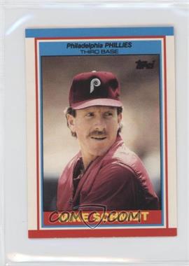 1989 Topps United Kingdom Minis - [Base] #70 - Mike Schmidt