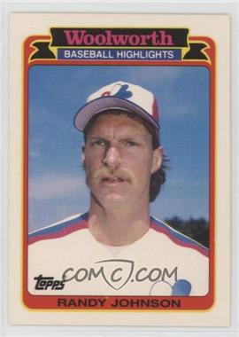 1989 Topps Woolworth Baseball Highlights - Box Set [Base] #13 - Randy Johnson