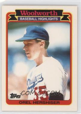 1989 Topps Woolworth Baseball Highlights - Box Set [Base] #33 - Orel Hershiser