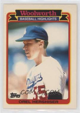 1989 Topps Woolworth Baseball Highlights - Box Set [Base] #33 - Orel Hershiser [EX to NM]
