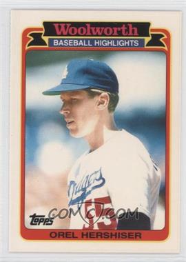 1989 Topps Woolworth Baseball Highlights - Box Set [Base] #33 - Orel Hershiser