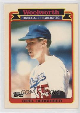 1989 Topps Woolworth Baseball Highlights - Box Set [Base] #33 - Orel Hershiser