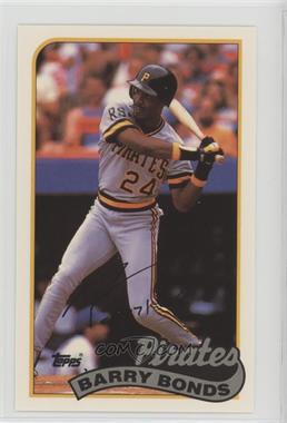 1989 Topps/LJN Baseball Talk - [Base] #106 - Barry Bonds