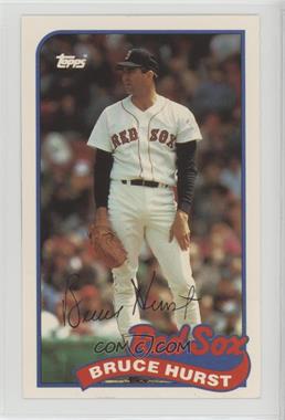 1989 Topps/LJN Baseball Talk - [Base] #111 - Bruce Hurst [Noted]