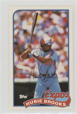 1989 Topps/LJN Baseball Talk - [Base] #133 - Hubie Brooks