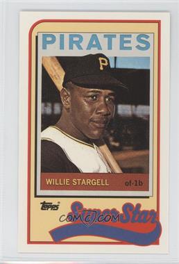 1989 Topps/LJN Baseball Talk - [Base] #16 - Willie Stargell [Noted]