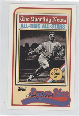 1989 Topps/LJN Baseball Talk - [Base] #22 - Ty Cobb