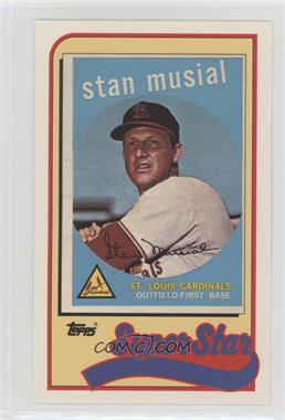 1989 Topps/LJN Baseball Talk - [Base] #27 - Stan Musial