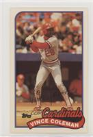 Vince Coleman [Noted]