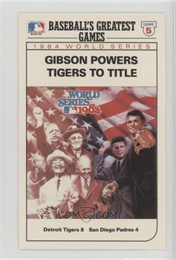 1989 Topps/LJN Baseball Talk - [Base] #7 - Kirk Gibson [Noted]