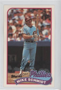 1989 Topps/LJN Baseball Talk - [Base] #72 - Mike Schmidt [Noted]