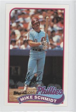 1989 Topps/LJN Baseball Talk - [Base] #72 - Mike Schmidt