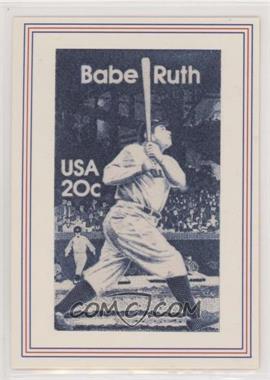 1989 USPS Stamp Art Cards - [Base] #_BARU - Babe Ruth