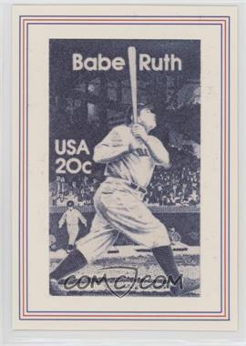 1989 USPS Stamp Art Cards - [Base] #_BARU - Babe Ruth