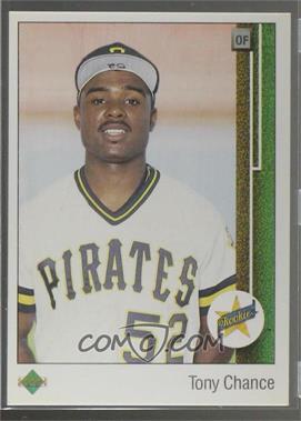 1989 Upper Deck - [Base] - Blank Back #3 - Tony Chance [Noted]
