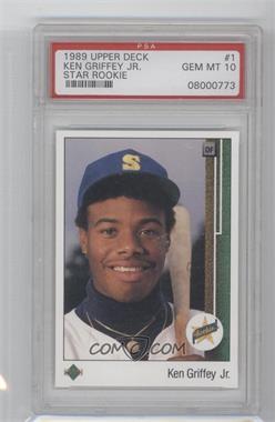 1989 Upper Deck - [Base] #1 - Ken Griffey Jr. [PSA 10 GEM MT]