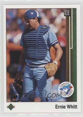 1989 Upper Deck - [Base] #118 - Ernie Whitt