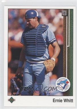 1989 Upper Deck - [Base] #118 - Ernie Whitt