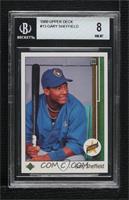 Gary Sheffield (Right Side Up SS on Front) [BGS 8 NM‑MT]