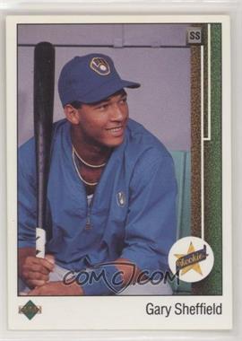 1989 Upper Deck - [Base] #13.2 - Gary Sheffield (Right Side Up SS on Front) [EX to NM]