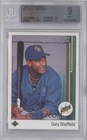 Gary Sheffield (Right Side Up SS on Front) [BGS 9 MINT]