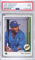 Gary Sheffield (Right Side Up SS on Front) [PSA 9 MINT]