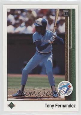 1989 Upper Deck - [Base] #139 - Tony Fernandez