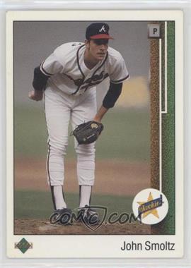 1989 Upper Deck - [Base] #17 - John Smoltz [EX to NM]