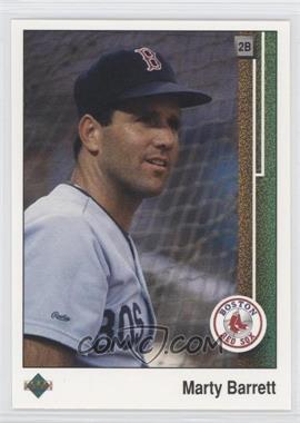 1989 Upper Deck - [Base] #173 - Marty Barrett