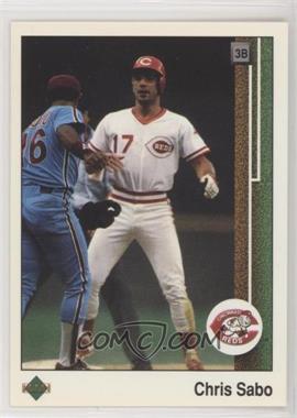 1989 Upper Deck - [Base] #180 - Chris Sabo