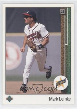 1989 Upper Deck - [Base] #19 - Mark Lemke