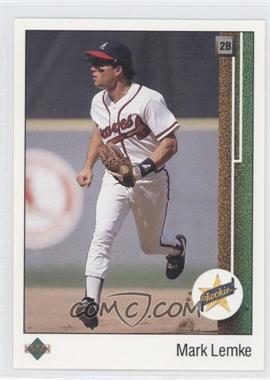 1989 Upper Deck - [Base] #19 - Mark Lemke