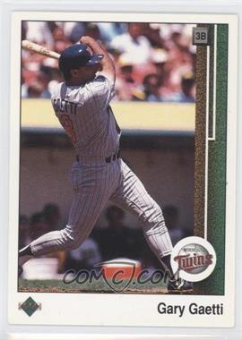 1989 Upper Deck - [Base] #203 - Gary Gaetti