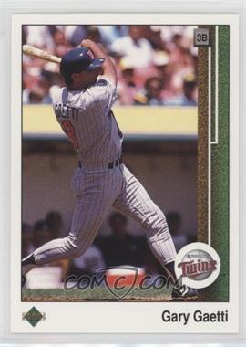 1989 Upper Deck - [Base] #203 - Gary Gaetti