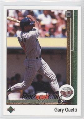 1989 Upper Deck - [Base] #203 - Gary Gaetti