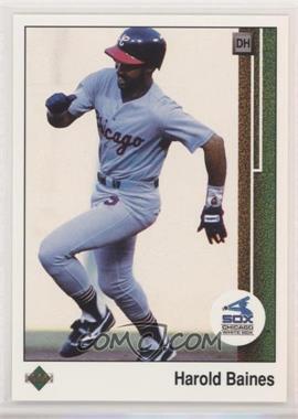 1989 Upper Deck - [Base] #211 - Harold Baines [EX to NM]