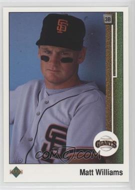 1989 Upper Deck - [Base] #247 - Matt Williams