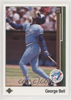 1989 Upper Deck - [Base] #255 - George Bell [EX to NM]