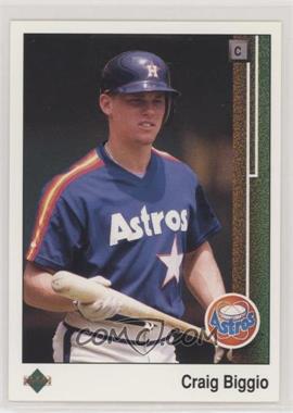 1989 Upper Deck - [Base] #273 - Craig Biggio [EX to NM]