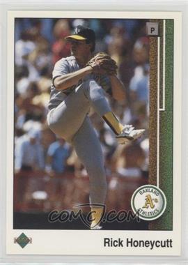 1989 Upper Deck - [Base] #278 - Rick Honeycutt